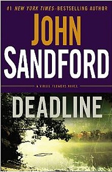 book cover, Deadline, by John Sandford; 