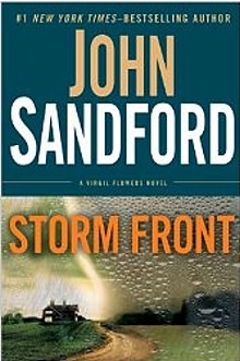 book cover, Storm Front by John Sandford; 220x331