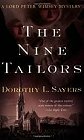 Book cover, The Nine Tailors, Dorothy L Sayers; 84x140