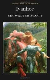 Book cover, Ivanhoe by Sir Walter Scott; 160x256