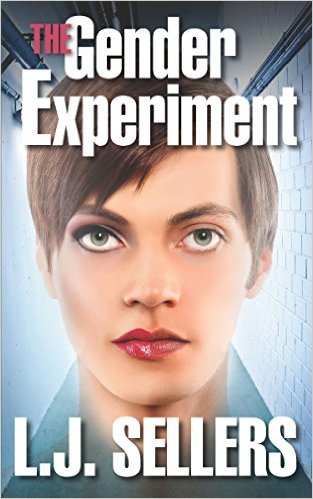 book cover, The Gender Experiment by L J Sellers, Festivale book review; 313x499