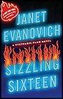 book covers, Sizzling Sixteen, by Janet Evanovich