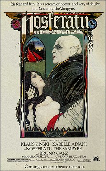 movie poster, Nosferatu; 220x353