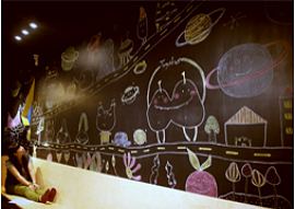 Enjoy Su, blackboard art, complete; 270x191