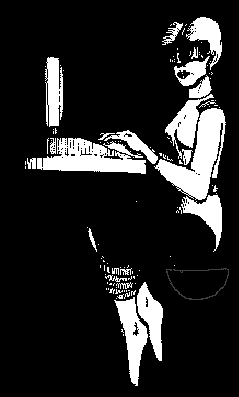 Cybergirl by Betty Franklin; cybergirl1.gif - 3018 Bytes