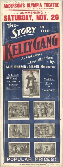 The Story of the Kelly Gang (1906); 222x582