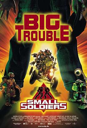 movie poster, Small Soldiers; 280x412