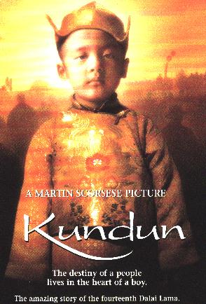 Movie Poster, Kundun, Festivale film review