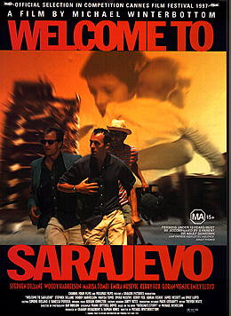 Movie Poster, Welcome to Sarajevo, Festivale movie review