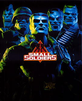 Film Review, Small Soldiers, movie reviews, movie poster, smallsoldier1.jpg - 21098 Byte