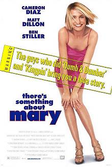 Movie poster; There's Something About Mary; Festivale film review; 220x328
