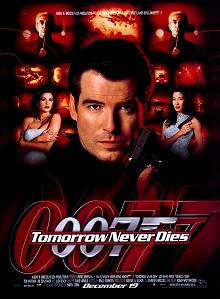 movie poster, Tomorrow Never Dies, Festivale film review
