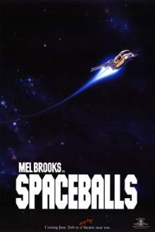 Movie poster, Spaceballs; Festivale film review