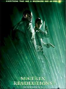Movie poster, Matrix Revolutions; Festivale film review
