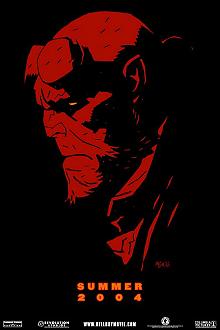 Movie Poster, Hellboy; Festivale film review; 220x330