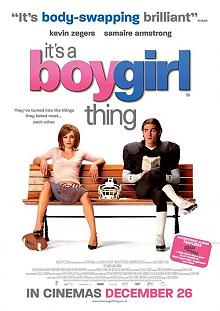 Movie poster, It's a Boy Girl Thing; Festivale film review
