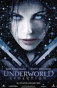 Movie poster, Underworld Evolution; Festivale film review