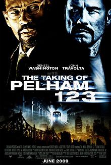 movie poster; The Taking of Pelham 123 (2009); Festivale film review; 220x327