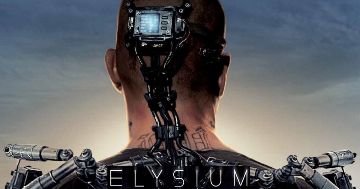 Movie poster preview, Elysium (2013) film reviews from the A Reel Life movie section.;1200x630