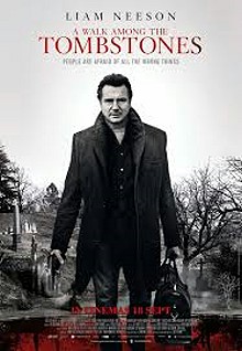 movie poster, A Walk Among the Tombstones, Festivale film review; 220x318