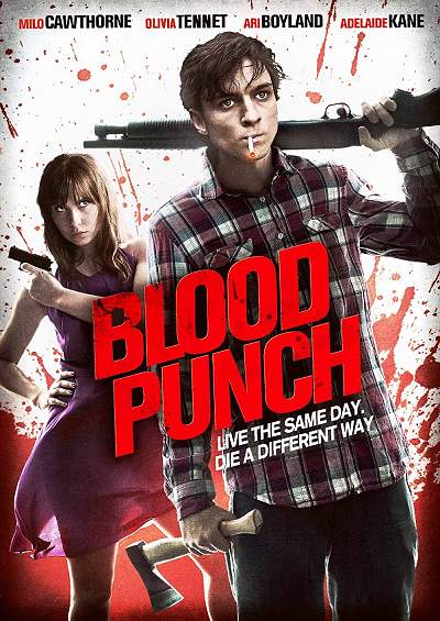 movie poster, Blood Punch, Festivale film review page; 400x565