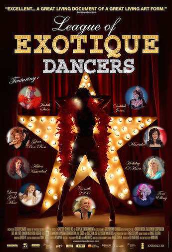 poster, League of Exotic Dancers, League of Exotique Dancers, Festivale film review; 345x505
