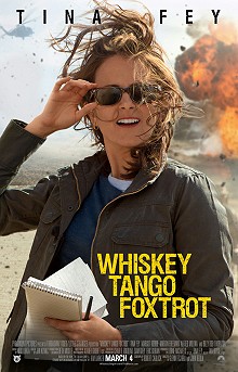 movie poster, Whiskey Tango Foxtrot, Festivale film review page; 220x343