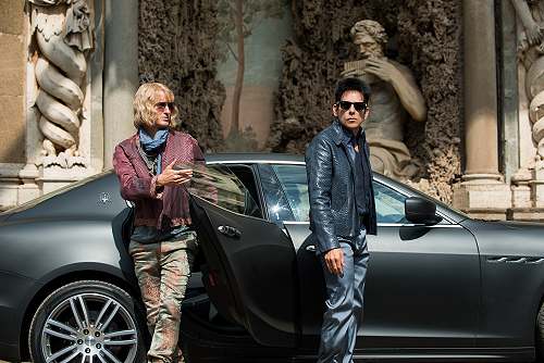 movie still, Zoolander 2, Festivale film review; 500x334