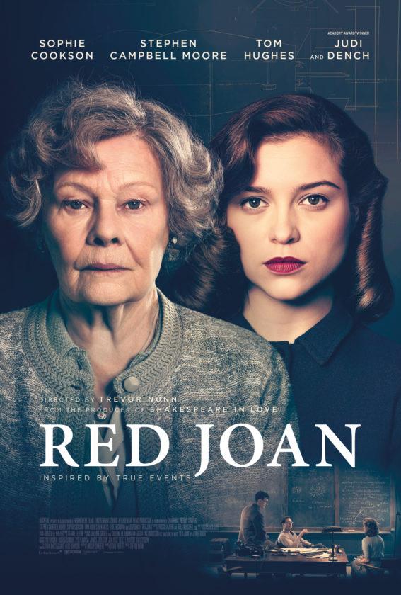 Red Joan, Movie Poster, Festivale film review; 567x840