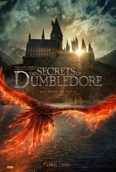 Movie poster, Fantastic Beasts - Secrets of Dumbledore; Festivale film review