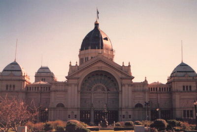 Royal (old) Exhibition Building, Carlton Gardens, Melbourne.