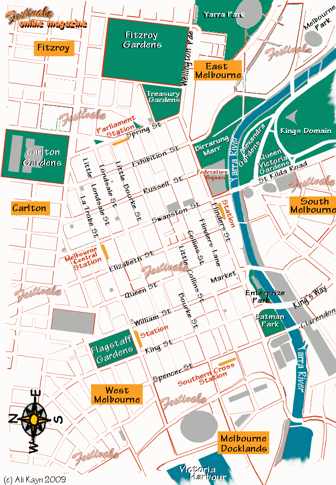 Melbourne CBD area guide