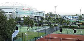 Vodafone Arena, Melbourne Park, Victoria photograph (c) 2005 Ali Kayn; 279x138