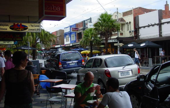 Acland Street, Saint Kilda, photograph (c) Ali Kayn 2005