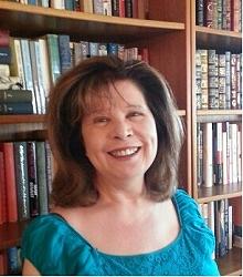 Writer Nancy Kress, photograph courtesy the author; 220x250