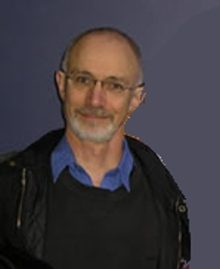 Australian author Sean McMullen; photograph from his website, by permission