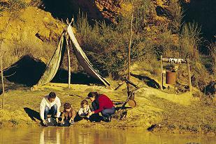 Castlemaine Gold Diggings; photo Peter Dunphy 2006 courtesy Tourism Victoria